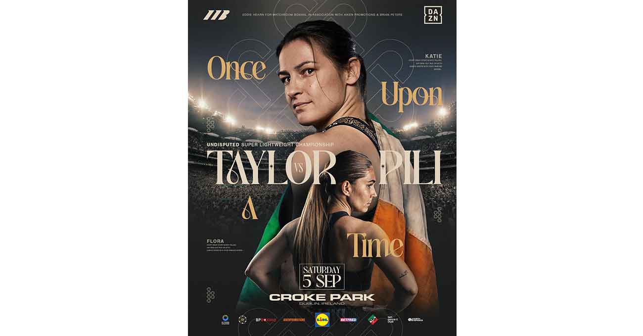 Katie Taylor vs Flora Pili full fight video poster 2026-09-05