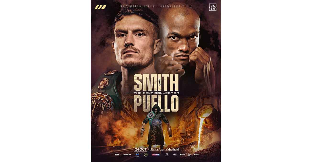 Dalton Smith vs Alberto Puello full fight video poster 2026-10-24